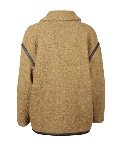 Iro Long Sleeve Jacket In Brown