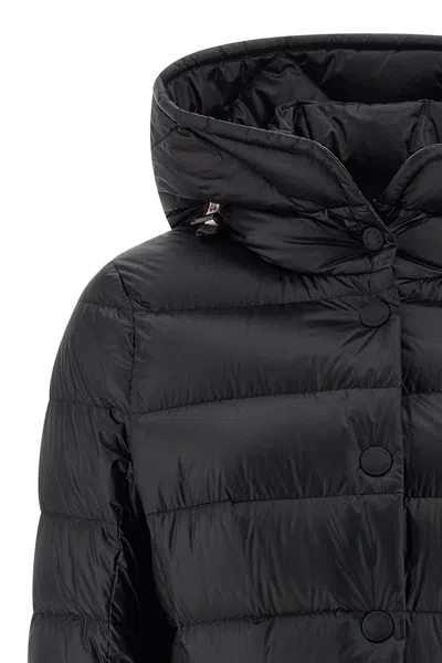 Moncler Grenoble Armoniques Button-up Down Jacket In Black