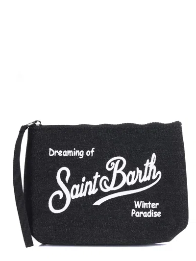 Mc2 Saint Barth Clutch Bag In Black