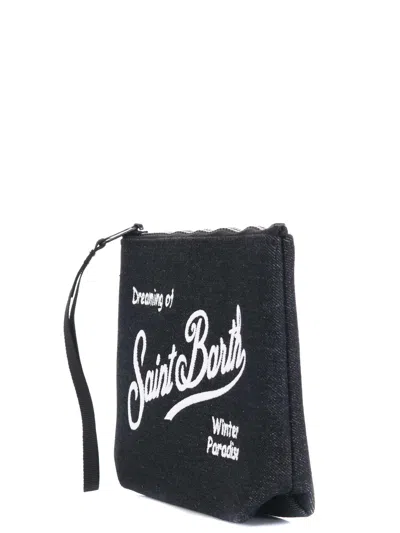 Mc2 Saint Barth Clutch Bag In Black