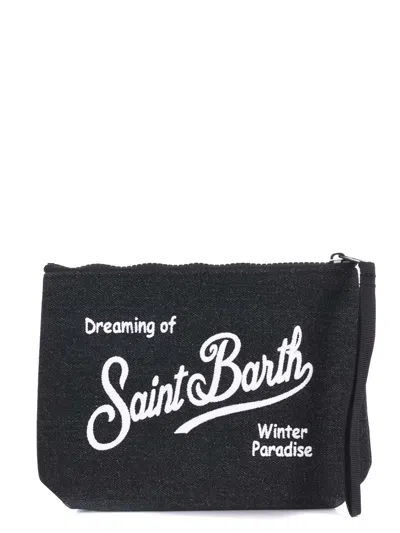Mc2 Saint Barth Clutch Bag In Black