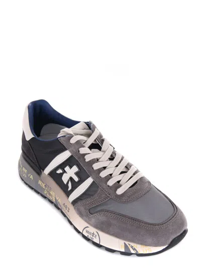 Premiata Lander Sneakers In Green