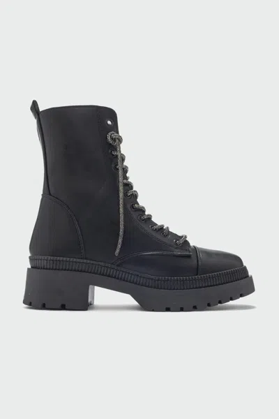 Prologue Shoes Odetta Zip Boot In Black