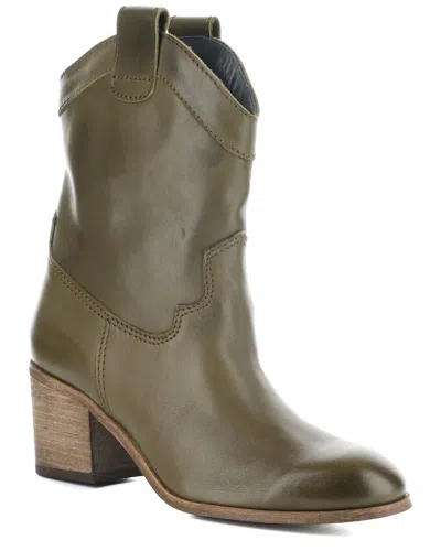 Fly London Daxi Leather Boot In Green