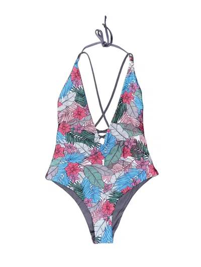 B Swim Women's Lush One Piece In Hale Palm In Multi
