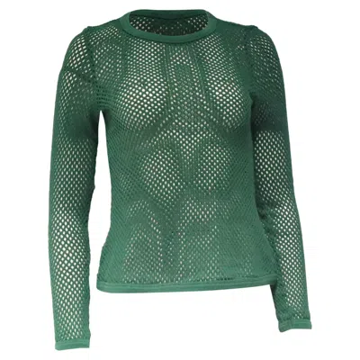 Ulla Johnson Rio Top In Green Cotton In Green