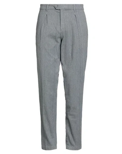 Jack & Jones Pants Studio Man Pants Grey Size 34w-34l Cotton, Recycled Polyester, Elastane In Gray