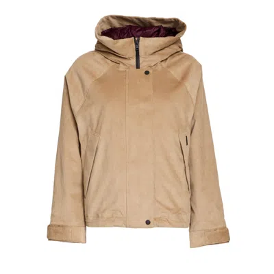 Woolrich Corduroy 3l Jacket In Brown