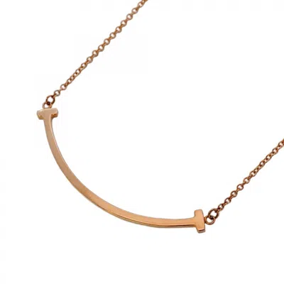 Pre-owned Tiffany & Co Pink Gold (18k) Necklace () In Multi
