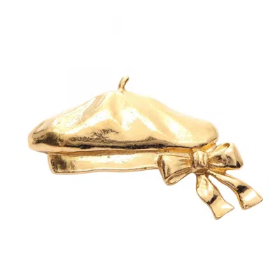 Pre-owned Chanel Plating Brooch () In Gold