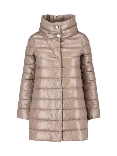 Herno Amelia Down Jacket In Neutral