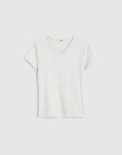 Madewell V-neck Baby Tee In Multi