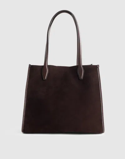 Madewell The Lexington Oversized Tote In Brown