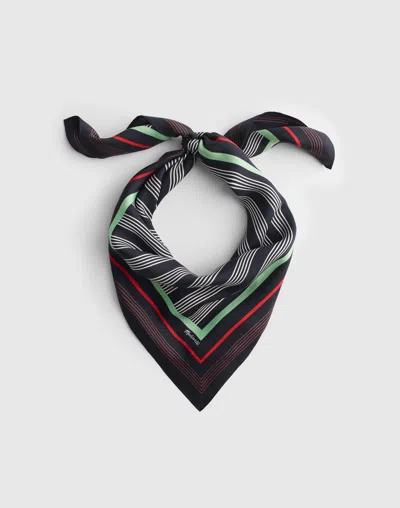 Madewell Medium Silk Bandana In Multi