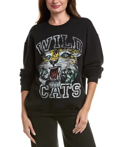 Project Social T Wild Cats Oversized Sweatshirt In Black