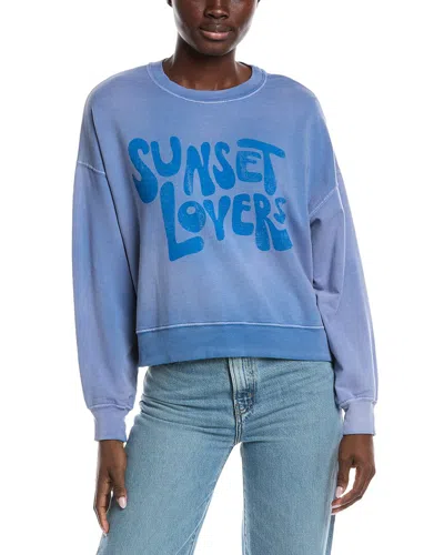 Electric & Rose Classic Sweatshirt In Blue