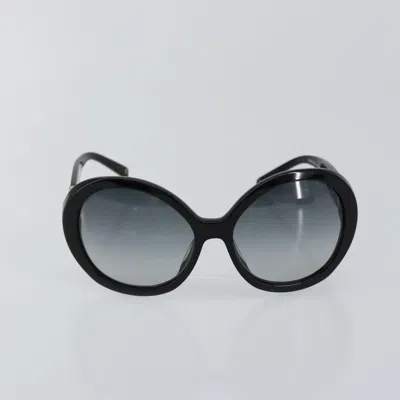 Pre-owned Chanel Logo Sunglasses Eye Wear Plastic Plastic Sunglasse Accessory () In Black