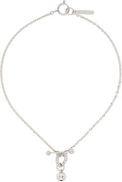 Justine Clenquet Gordon Choker In Metallic