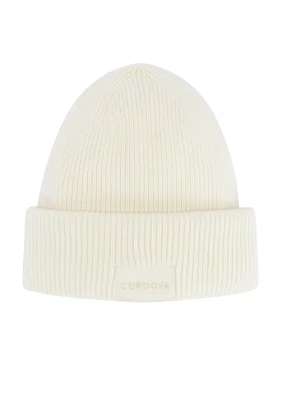 Cordova Beanie In White
