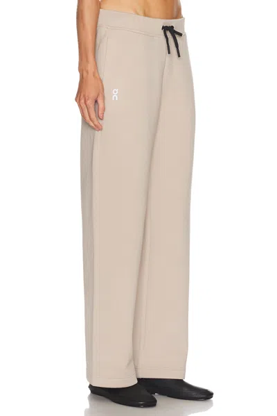 On Focus Tech Sweatpant In Neutral