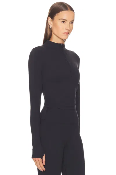Set Active Luxform Lux Quarter Zip In Black
