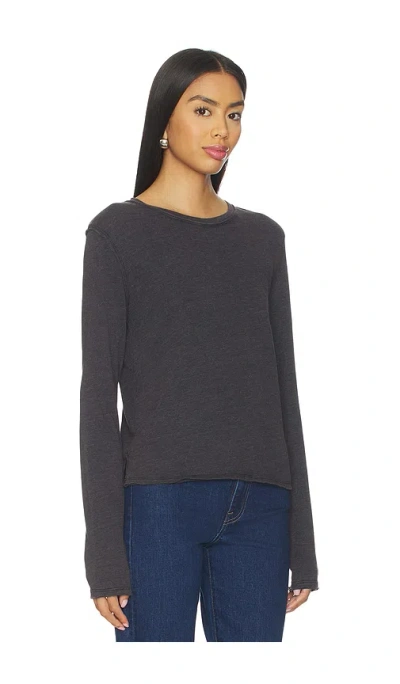 Free People Nova Long Sleeve Tee In Gray