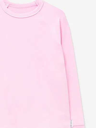 Roarsome Girls Bamboo Base Layers Thermal Set In Pink