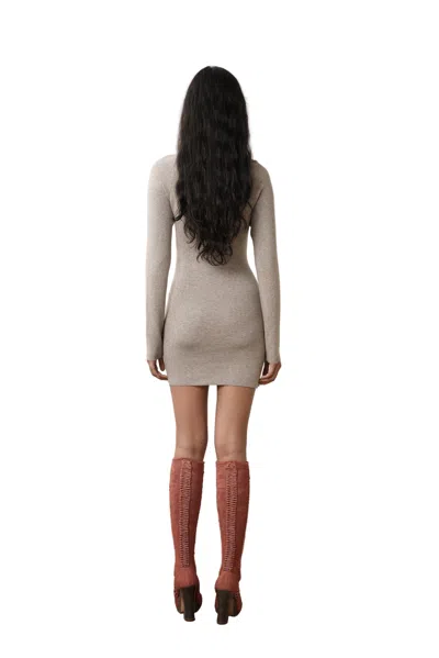 Isa Boulder Tartan Asymmetric Dress In Multi