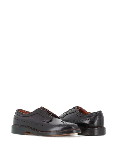 Alden Shoe Company Perforated Wingtip Derby In Brown