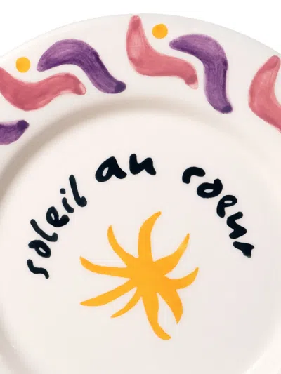 Octaevo Cala Secreta Dessert Plates (set Of Four) In Multi