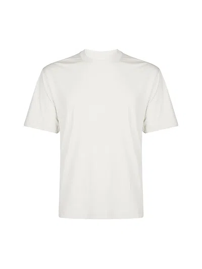 Eleventy Round Neck T-shirt In Neutral