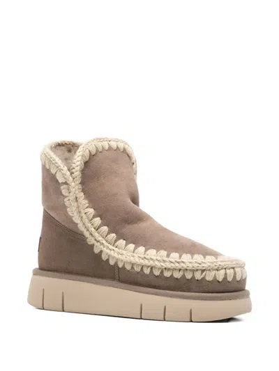 Mou Eskimo 18 Boots In Brown
