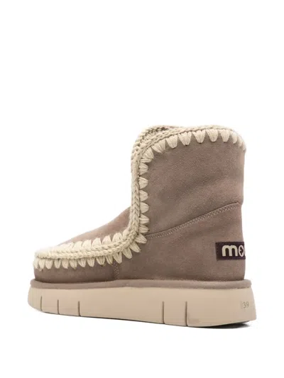 Mou Eskimo 18 Boots In Brown