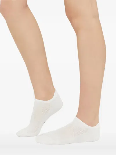 Wolford Logo-detail Socks In White