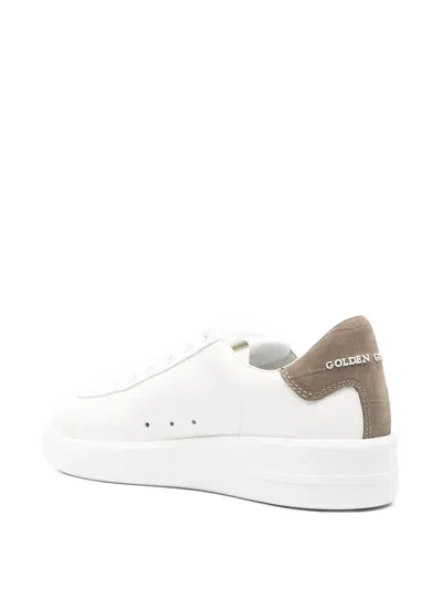 Golden Goose Star-detail Sneakers In White