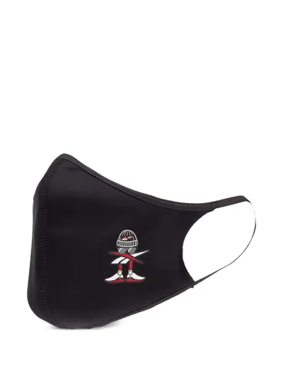 Reebok Large Icon Face Cover (pack Of Three) In Black