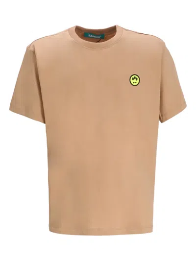 Barrow Logo-print Cotton T-shirt In Brown
