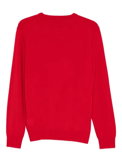 Mc2 Saint Barth Crew-neck Sweater In Red