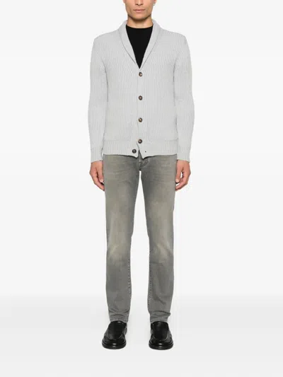 Jacob Cohen Five-pocket Jeans In Green