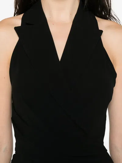 Talbot Runhof Halterneck Jumpsuit In Black