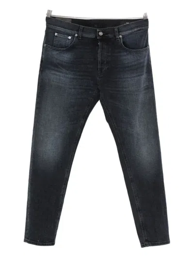 Dondup Belt-loop Jeans In Blue