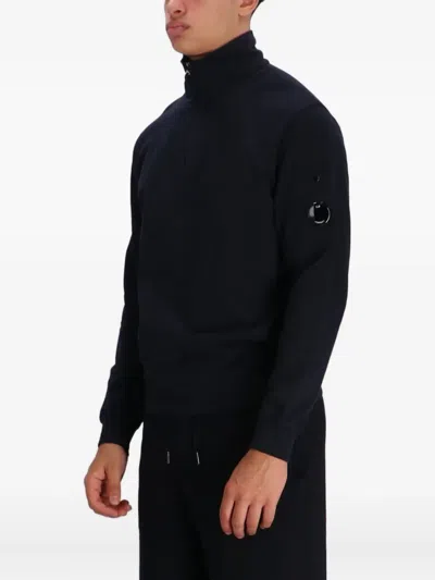 C.p. Company Sweater C. P. Company Men Color Blue In Blue