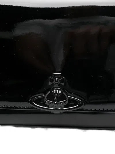 Vivienne Westwood Orb Chain Tote Bag In Black