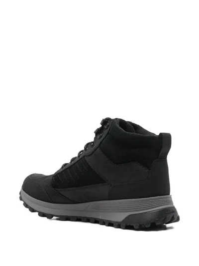 Clarks Atl Trekhi Lace-up Boots In Animal Print