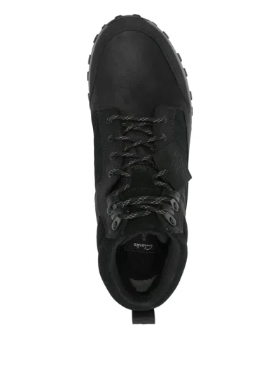 Clarks Atl Trekhi Lace-up Boots In Animal Print