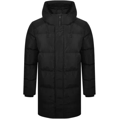 Superdry Sports Padded Mid Jacket Black In Black