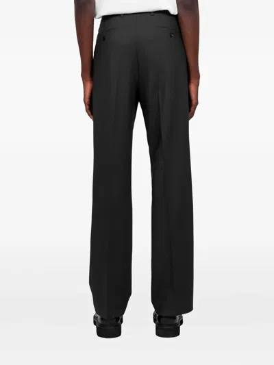 Ami Alexandre Mattiussi Ami Paris Black Wool Pant In Black