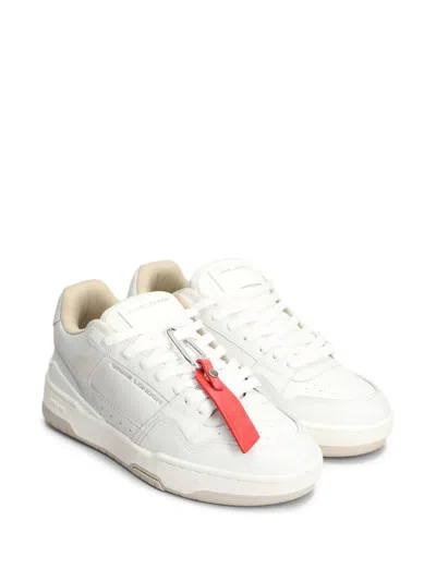 Crime London Dribble Sneakers In White