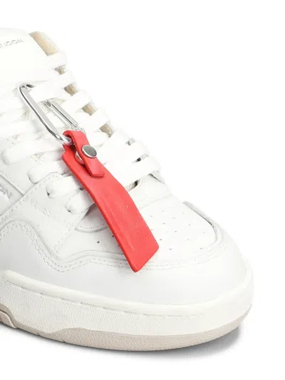 Crime London Dribble Sneakers In White