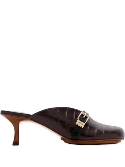Ganni Sue Mules In Brown